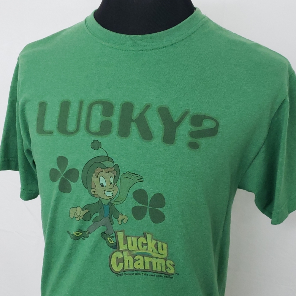 Lucky Chars Graphic Tee T-Shirt Green